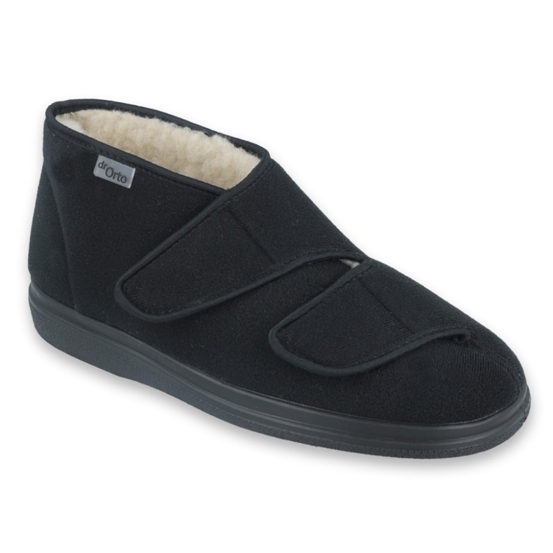 BEFADO COLDE SLIPER DONNE CON IL VELCRO 986D011 nero 1