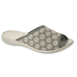 Slifori da donna Befado PU 254D140 Grigio in stelle 2
