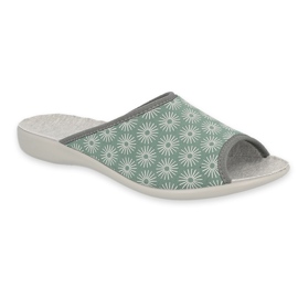 BEFADO SLIFERS DELLE DONNE CON STARS PU 254D141 verde 2