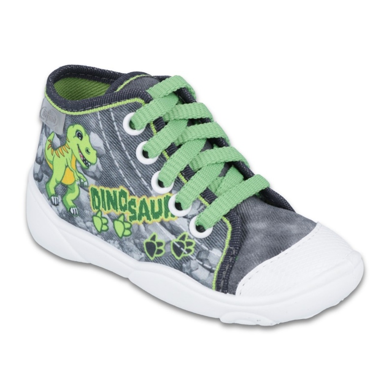 Scarpe per bambini Befado 218P058 grigio verde 1