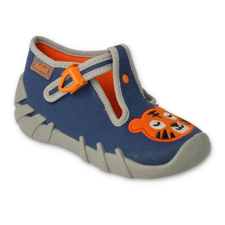 BEFADO S.A. Scarpe per bambini Befado 110P462 blu arancia grigio 1