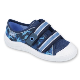 Scarpe per bambini Befado 672X066 blu navy blu 1