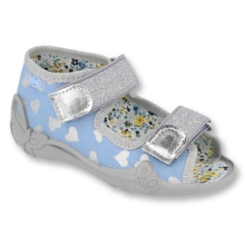 Scarpe per bambini Befado 242P101 blu grigio 1