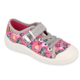 Scarpe per bambini Befado 251X188 rosa grigio 1