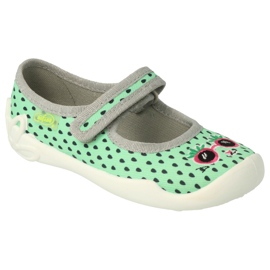 Scarpe per bambini Befado 114X484 grigio verde 2