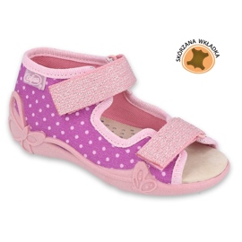 Scarpe per bambini Befado 342P038 viola rosa 1