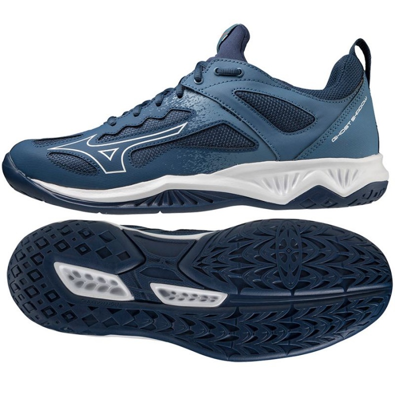 Scarpe da pallamano Mizuno Ghost Shadow X1GA218021 blu blu 1