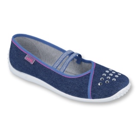 Scarpe giovanili Befado 345Q164 blu navy 2