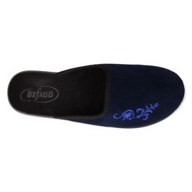 Ciabatte da donna in pu Befado 552D017 blu navy 3