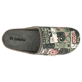 Slifori da donna inblu 155d208 grigio rosa 2