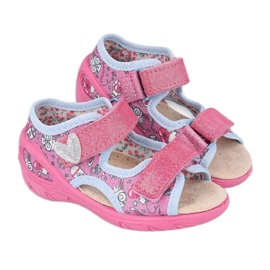 Scarpe per bambini Befado pu 065P147 rosa 7