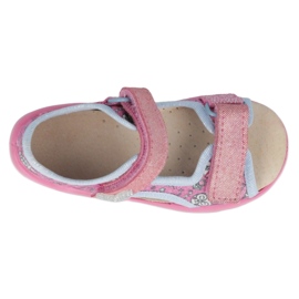 Scarpe per bambini Befado pu 065P147 rosa 3