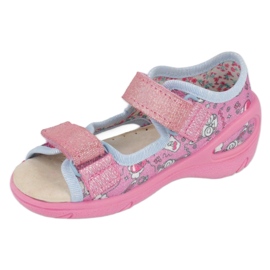 Scarpe per bambini Befado pu 065P147 rosa 4