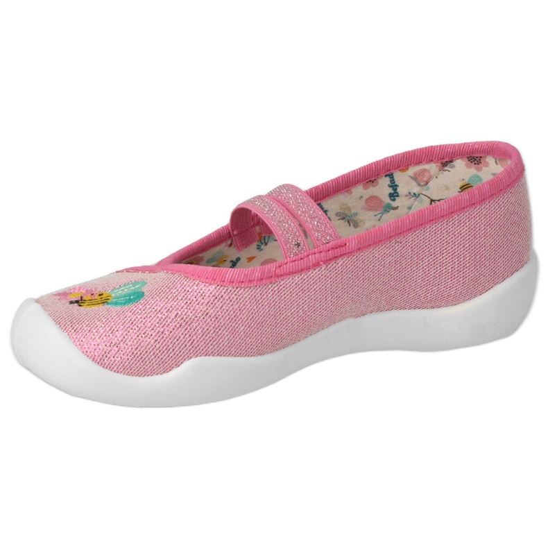 Scarpe per bambini Befado 116X311 rosa d'argento 2