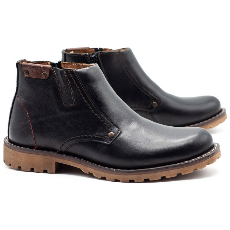 Mario Pala Doposci 815 grano nero con marrone 2