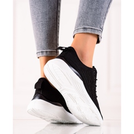 TRENDI Scarpe sportive comode nero 1