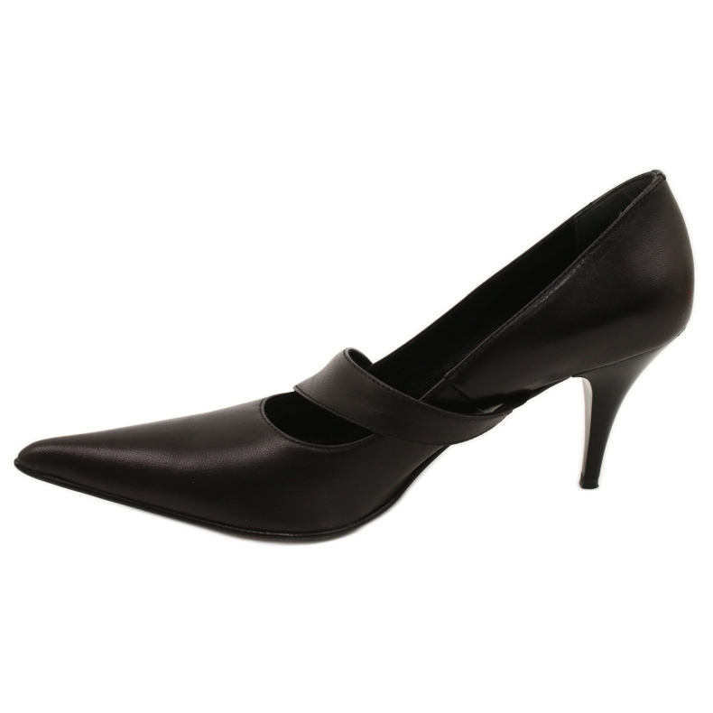 Décolleté Sala 9211 in pelle nero 1