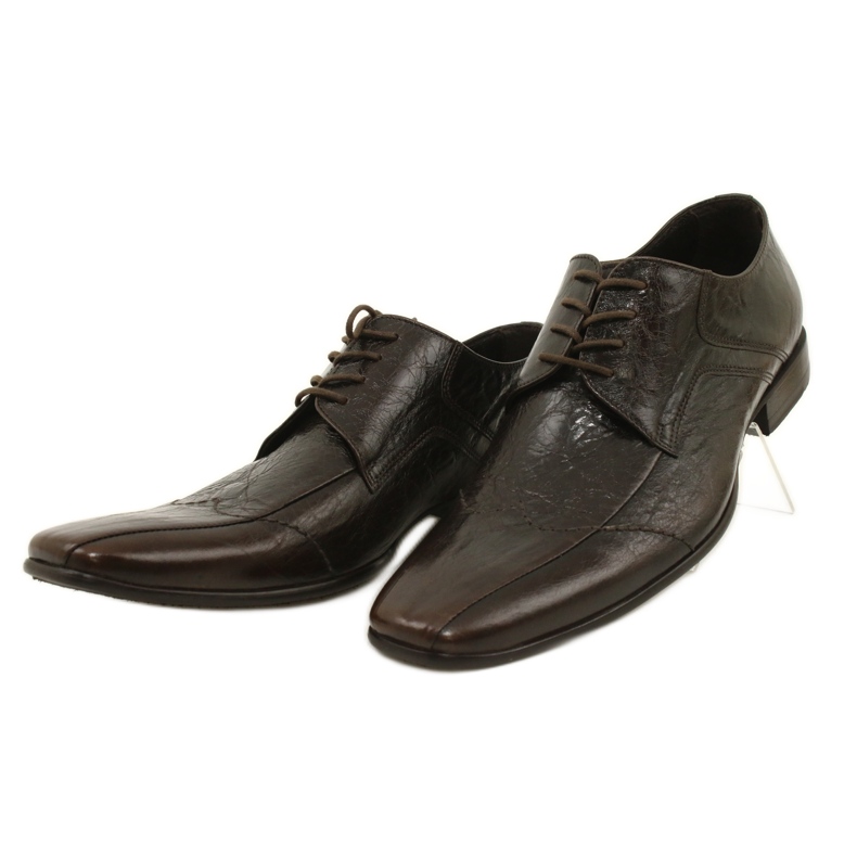 Scarpe formali maschili 1063 marrone domeno 2
