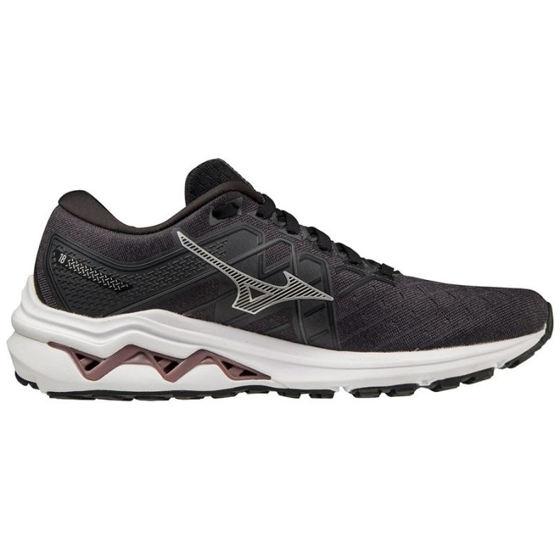 Mizuno Wave Inspire 18 W J1GD224404 scarpe da corsa nero 1
