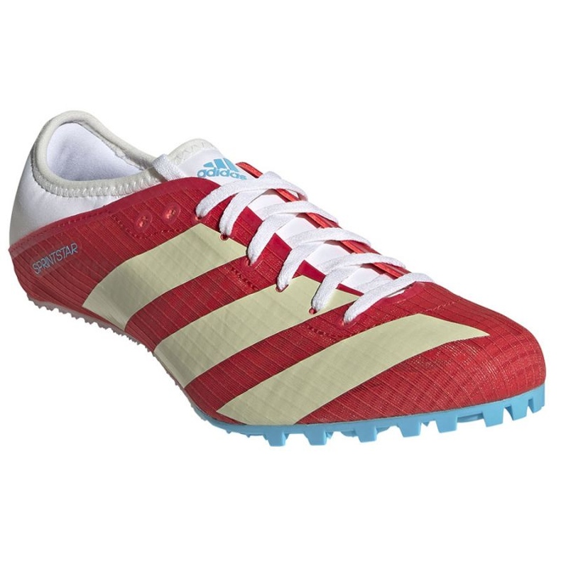 Scarpe chiodate adidas Sprintstar GY3537 rosso 1