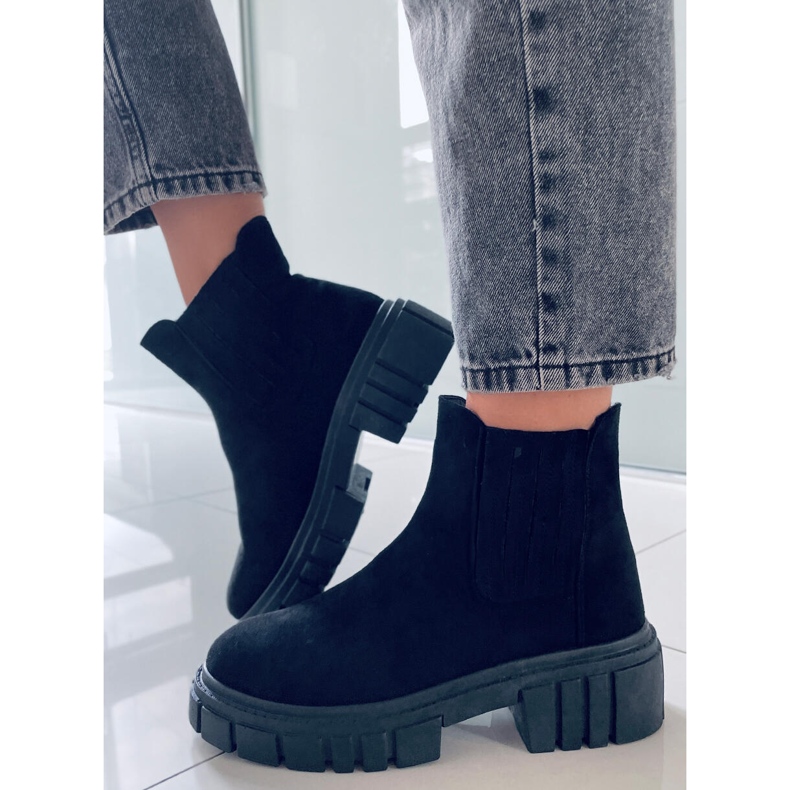 PA1 Stivali Jodhpur da donna Leigh Black nero 2