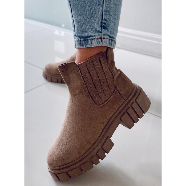 PA1 Stivali Jodhpur da donna Leigh Khaki beige 2