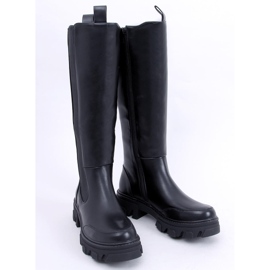 Stivaletti con tomaia elastica di Roberts Black nero 1