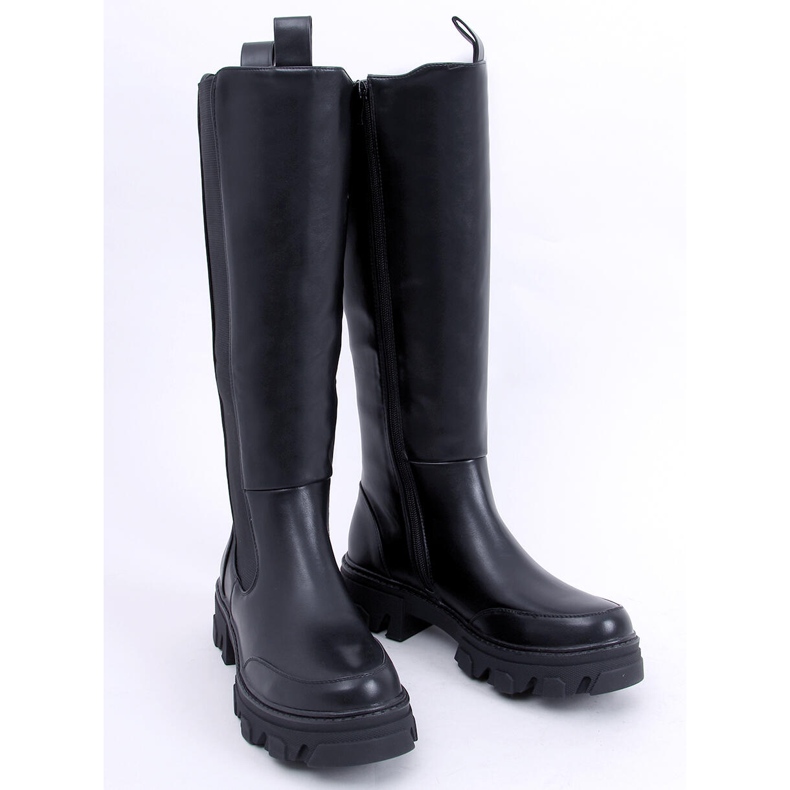 Stivaletti con tomaia elastica di Roberts Black nero 1