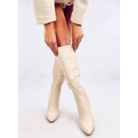 Tacchi alti classici Tiffany Beige 1