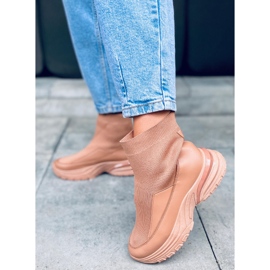 PA1 Goko Camel calzini calzini beige 1