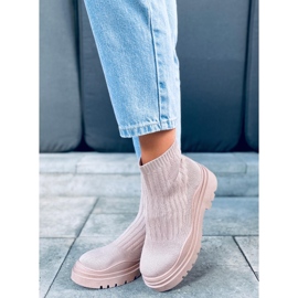 PA1 Calzini Silva NUDE + NUDE alla caviglia beige rosa 1
