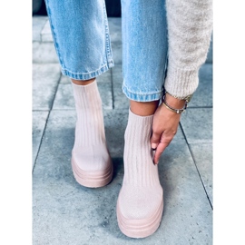 PA1 Calzini Silva NUDE + NUDE alla caviglia beige rosa 2