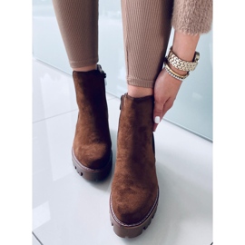 Stivali con tacco Ragga Khaki marrone 1