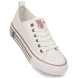 Sneakers da donna sulla piattaforma bianca Big Star LL274180 1
