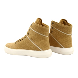 Sneakers Supra Camino M 08098-722 beige giallo 2
