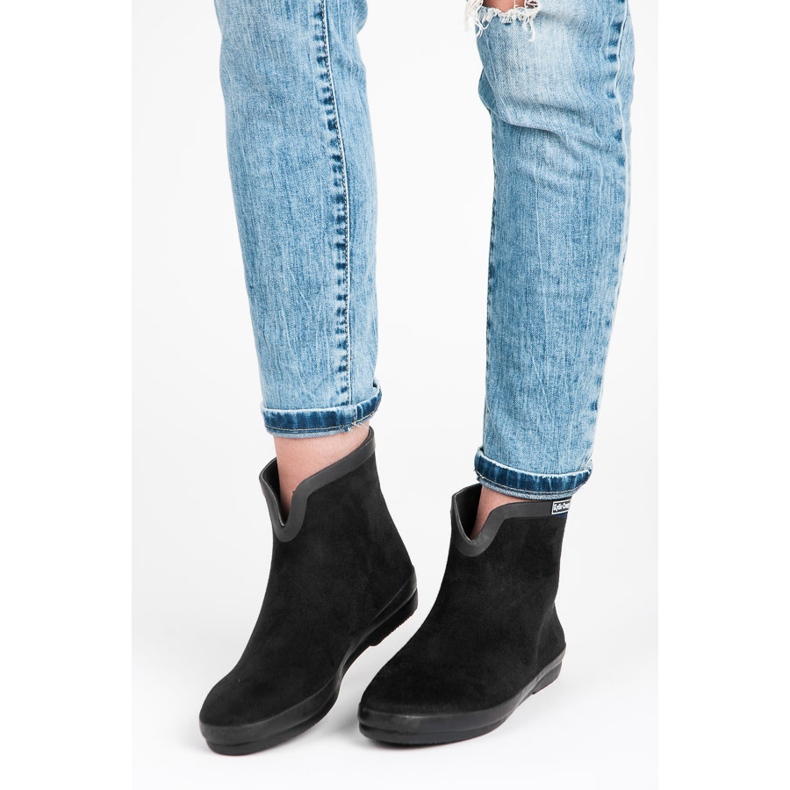 Kylie Stivali in pelle scamosciata nero 2