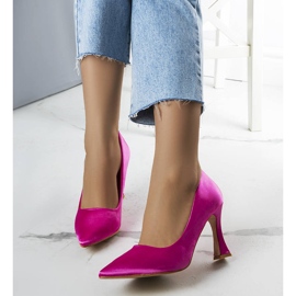 BM Décolleté con tacco a clessidra rosa Otto 1