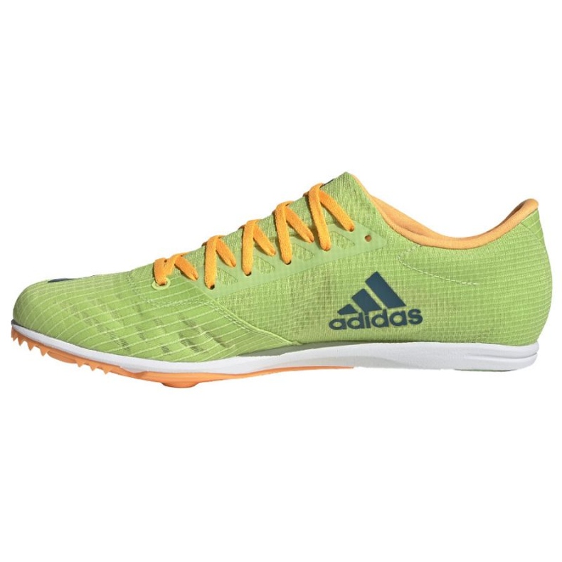 Scarpe chiodate adidas Distancestar M GY0947 arancia verde 1