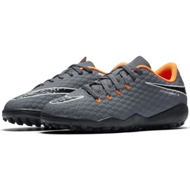 Scarpa da calcio Nike Hypervenom PhantomX 3 grigio sfumature di grigio 1
