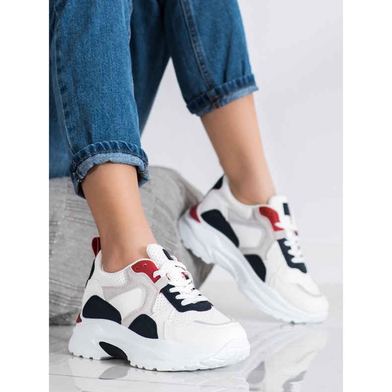 SHELOVET Scarpe da ginnastica colorate multicolore 1