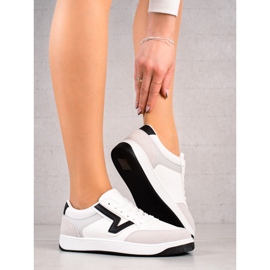 TRENDI Sneakers sportive alla moda bianco multicolore 1