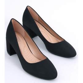 Décolleté con tacco basso di Louise Black nero 2