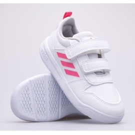 Scarpe Adidas Tensaur I Jr S24059 bianco rosa 1