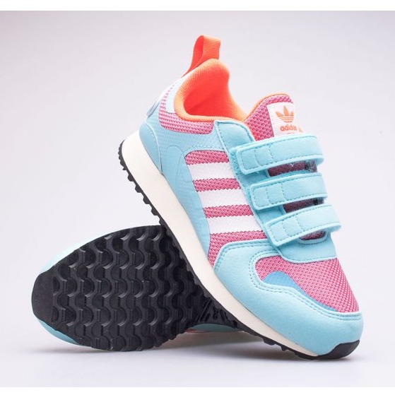 Scarpe adidas Zx 700 Hd Cf C Jr FY2654 blu rosa 1
