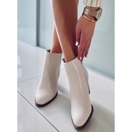 Classici stivali Alona Beige sul palo 1