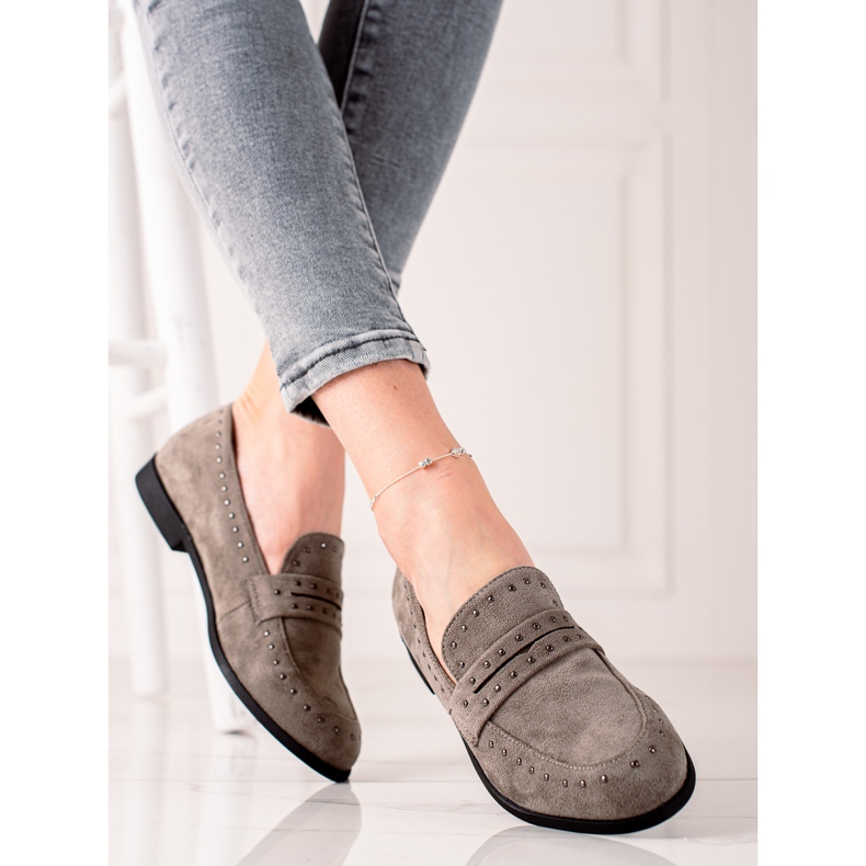 Eleganti scarpe La.Fi d'argento grigio 1