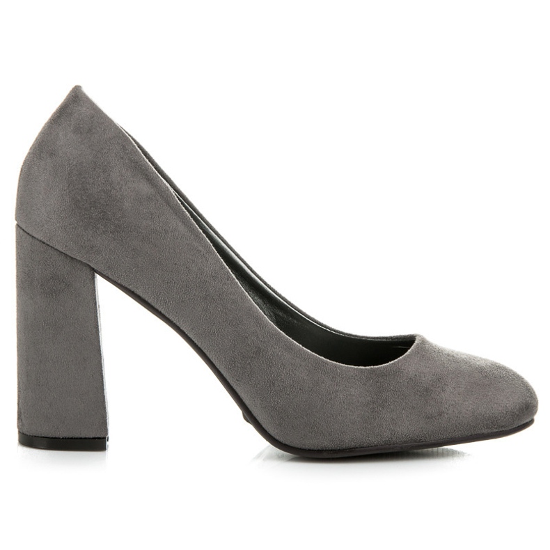 Seastar Décolleté in pelle scamosciata grigio 2