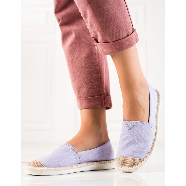 DK Espadrillas viola alla moda 2