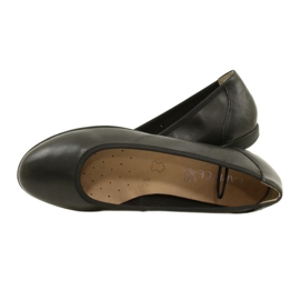 Comode ballerine Caprice in pelle 22150-20 022 Nappa nera nero 5