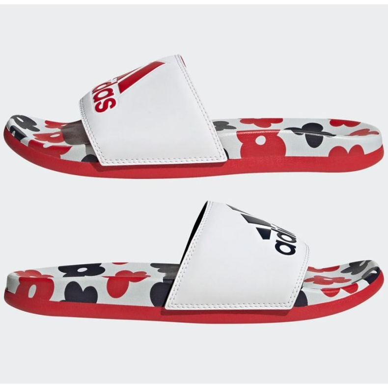 Infradito Adidas Adilette Comfort HQ7081 bianca 1